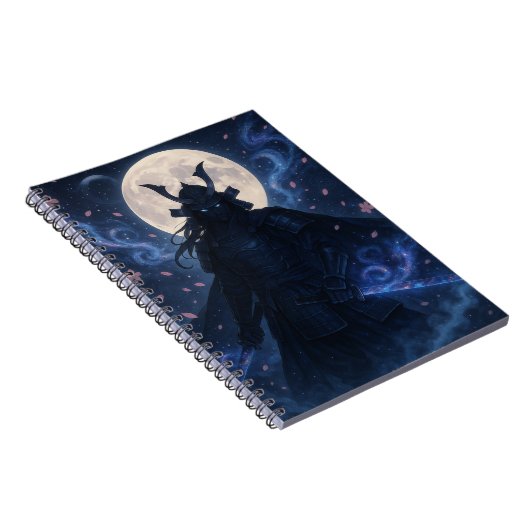 Celestial Samurai-Notebook | Anime Fantasy Warrior Notizblock (Rechte Seite)