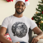 Celestial Santa Christmas T-Shirt<br><div class="desc">Dieses Design wurde mit digitaler Kunst erstellt. Sie können den Stil dieses Shirts ändern, indem Sie Mehr > unter der Option Stil auswählen. Es kann personalisiert sein, in dem Bereich bereitstellen oder anpassen, indem Sie den Klick, um weitere Option anpassen und den Namen, Initialen oder Wörter ändern. Sie können auch...</div>