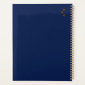Celestial Scholar Blue Binder Study Essential Planer (Rückseite)
