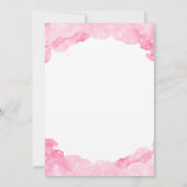 Celestial Scorpio Astrologie Baby Dusche Einladung (Rückseite)