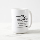 Celestial Scorpio Klassische Tasse (VorderseiteRechts)