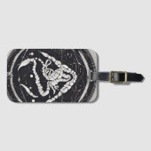 Celestial Scorpio Zodiac Sign Gepäckanhänger (Vorderseite (Horizontal))