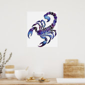 Celestial Scorpion Poster (Küche)