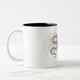 Celestial Script: Trage die Legende, lebe den Tag Zweifarbige Tasse