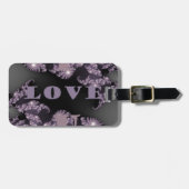 Celestial Sentiments I Liebe You Galactic Gruß Gepäckanhänger (Vorderseite horizontal)