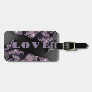 Celestial Sentiments I Liebe You Galactic Gruß Gepäckanhänger