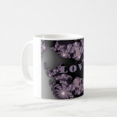 Celestial Sentiments I Liebe You Galactic Gruß Kaffeetasse (Vorderseite Links)