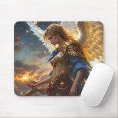 Celestial Sentinel - Engel der Morgendämmerung und Mousepad (Mit Mouse)
