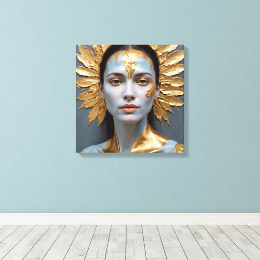 Celestial Serene Leinwanddruck (Insitu (Holzboden))