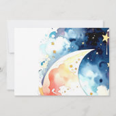 Celestial Serenity Baby Shower Joy Einladung (Rückseite)