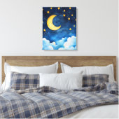 Celestial Serenity Leinwanddruck (Insitu (Schlafzimmer))