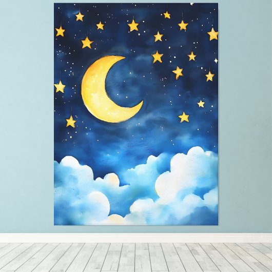 Celestial Serenity Leinwanddruck (Insitu (Holzboden))