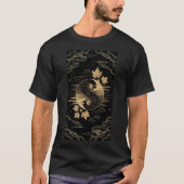 Celestial Serenity Maple Leaf T-Shirt (Vorderseite)