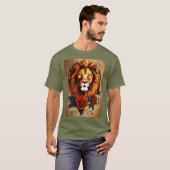 "Celestial Serpent: Majestic Chinese Dragon T-Shir T-Shirt (Vorne ganz)