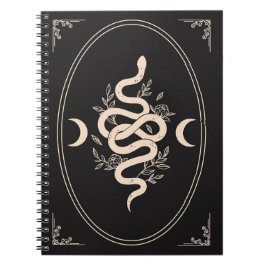 Celestial serpent notebook notizblock