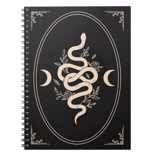 Celestial serpent notebook notizblock (Vorderseite)