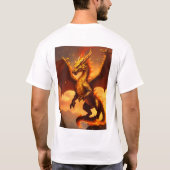 Celestial Serpent World Fanion T-Shirt (Rückseite)