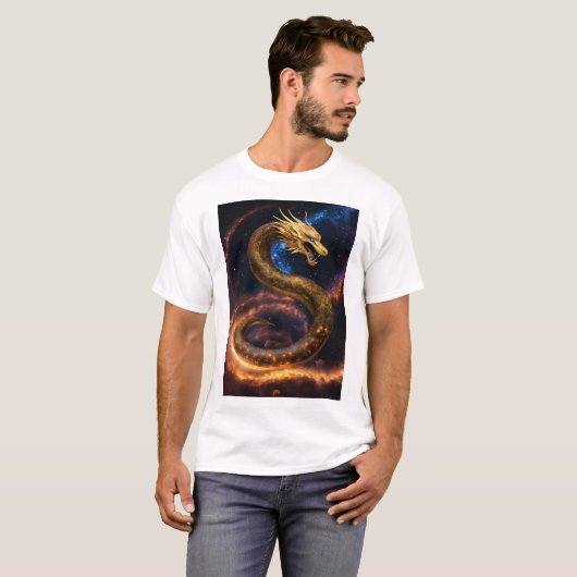 Celestial Serpent World Fanion T-Shirt (Vorne ganz)