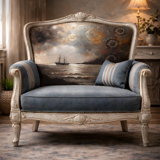 Celestial Ship Journey Decoupage Seidenpapier