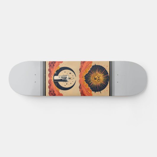 Celestial Siblings Skateboard (Horizontal)