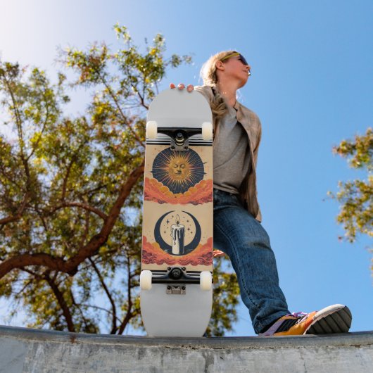 Celestial Siblings Skateboard (Außenbereich 1)