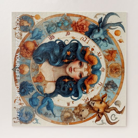 Celestial Signs A Zodiac Dreamscape Fantasy Puzzle (Horizontal)