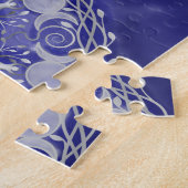 Celestial Silver Triple Moon Goddess Mandala Puzzle (Seite)