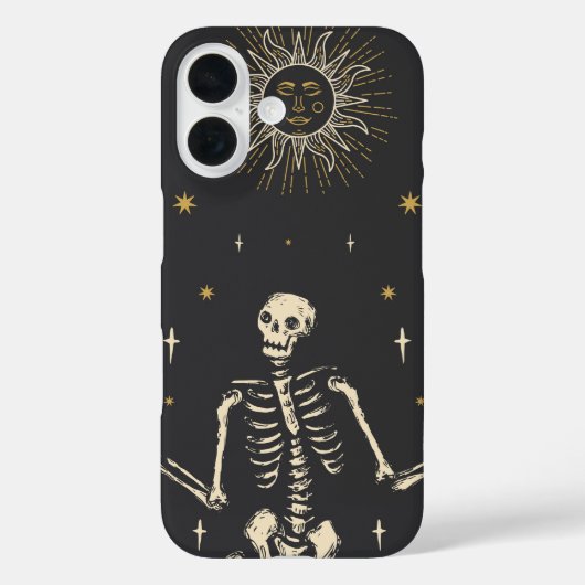 Celestial Skeleton Case-Mate iPhone Hülle (Rückseite)