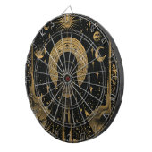 Celestial Skull Night Sky Dartscheibe (Vorderseite rechts)