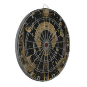 Celestial Skull Night Sky Dartscheibe (Vorderseite Links)