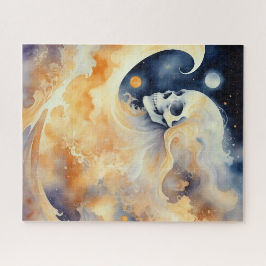 Celestial Skull Puzzle (Horizontal)