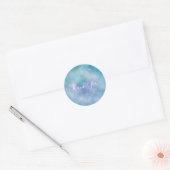 Celestial Sky Galaxy Baby Shower Fevor Stickers (Umschlag)