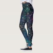Celestial Sky Gold Stars Leggings (Links)