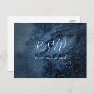 Celestial Sky   Silver Menu Choice UAWG Postcard Postkarte