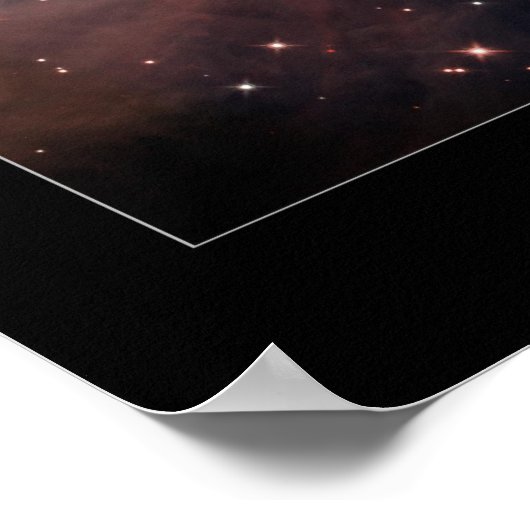 Celestial Snow Angel Poster (Ecke)