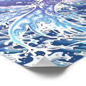 Celestial Sorcerer Hand Drawn Poster (Ecke)