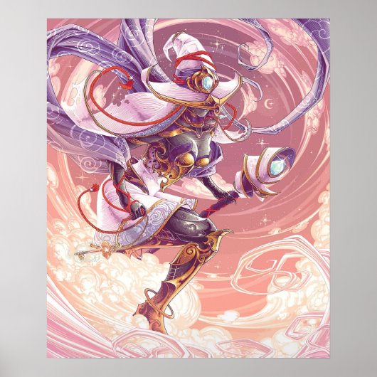 Celestial Sorcerer Knight Poster (Vorne)
