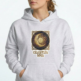 Celestial Soul Spiritual Pullover Hoodie