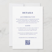 Celestial Southern Cross Crux Einladung zur Hochze (Rückseite)