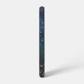 Celestial Space Gold Stars & Moon Monogram Samsung Galaxy Hülle (Linke Seite)