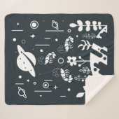 Celestial Space Shrimp & Planets Sherpadecke (Vorderseite (Horizontal))