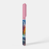 Celestial Spectrum: The Rainbow Unicorn's Arc iPhone Hülle (Rechte Seite)