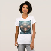 Celestial Spell Circle – Glowing Alchemy T-Shirt (Vorne ganz)