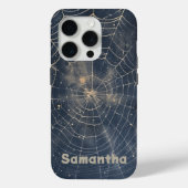 Celestial Spider Web Gothic Starry Night Case-Mate iPhone Hülle (Rückseite)