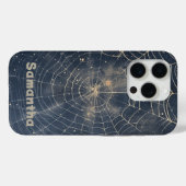 Celestial Spider Web Gothic Starry Night Case-Mate iPhone Hülle (Rückseite (Horizontal))