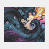 Celestial Spiral Fleecedecke (Vorderseite (Horizontal))