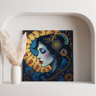 Celestial Spiral Leinwanddruck