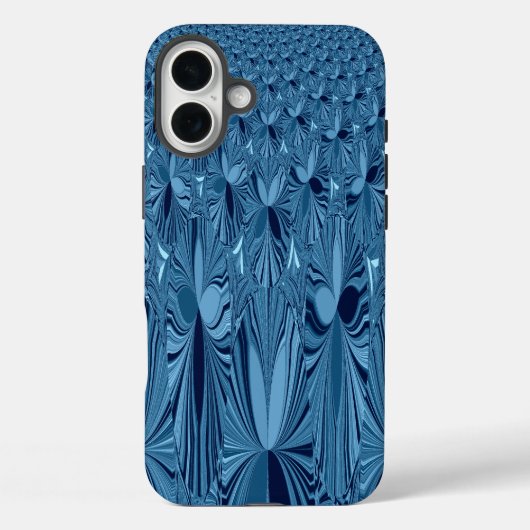 Celestial Splendor: Design der irrisierenden blaue Case-Mate iPhone Hülle (Rückseite)