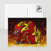 Celestial Stag Postcards Postkarte (Vorne/Hinten)