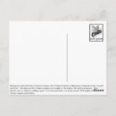 Celestial Stag Postcards Postkarte (Rückseite)